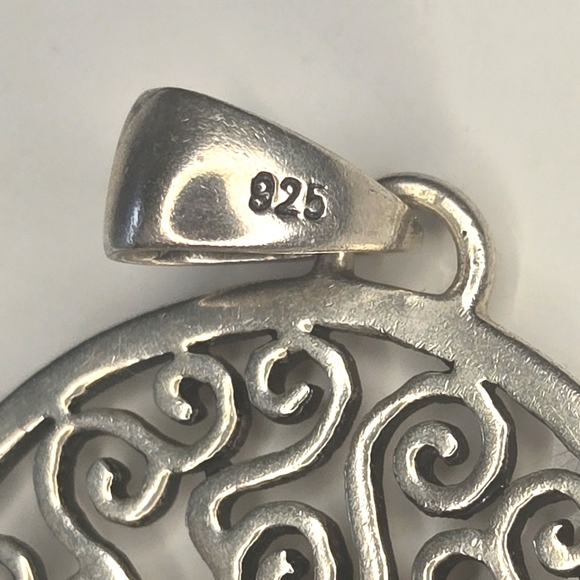Tree of Life 925 Silver Pendant - Picture 2 of 3